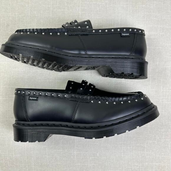 ๐ค Supreme x Dr. Martens Studded Penton Loafer "Black" 8W - Picture 3 of 6